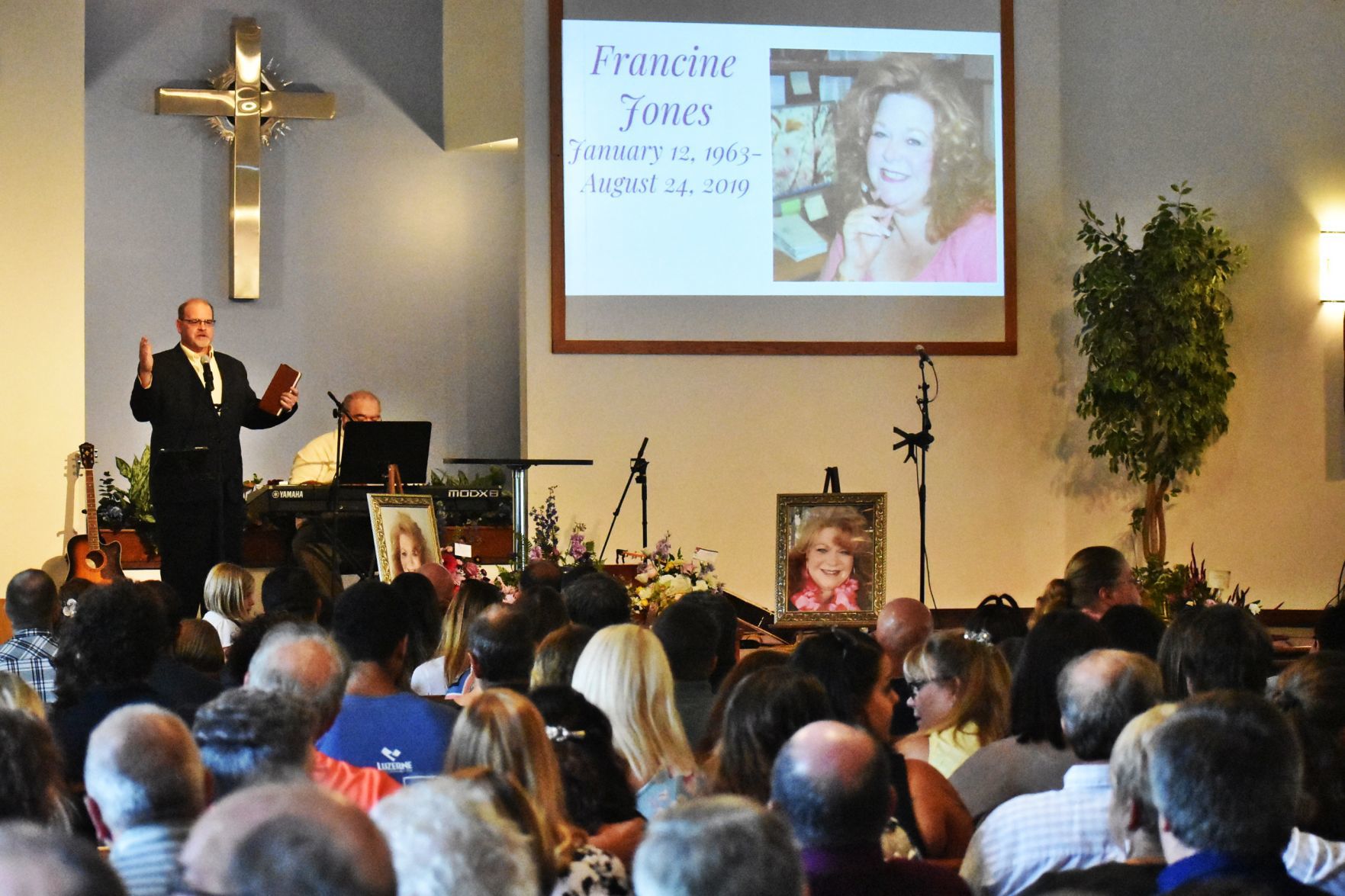 Pastor Paul Eby speaks